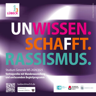 (UN)WISSEN.SCHA(F)FT.RASSISMUS Ringvorlesung im Rahmen des Studium Generale im Wintersemester 2024/2025. Lorenz Narku Laing: "Unwissen schafft Rassismus"